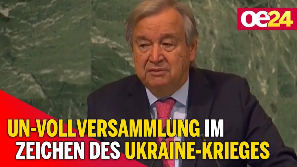 UN-Vollversammlung im Zeichen des Ukraine-Krieges