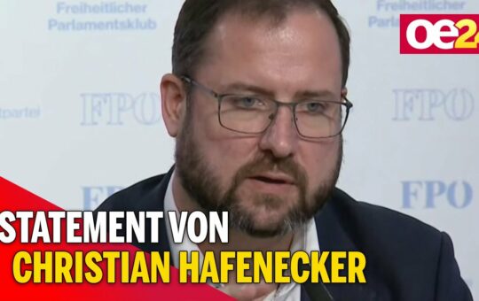 Christian Hafenecker zum ÖVP-Korruptions-U-Ausschuss
