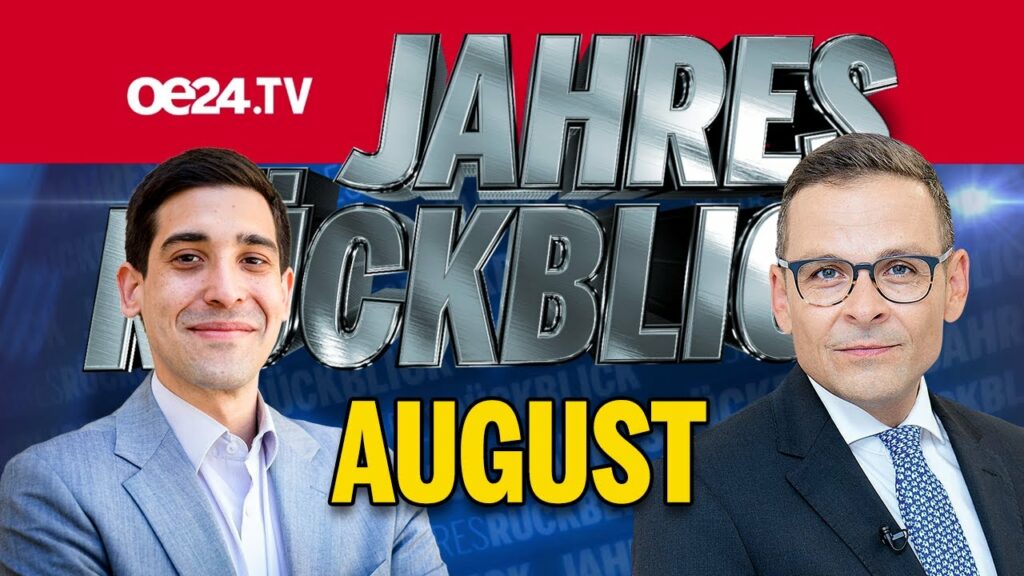 August | Der große oe24.TV-Jahresrückblick mit Bohrn Mena und Grosz