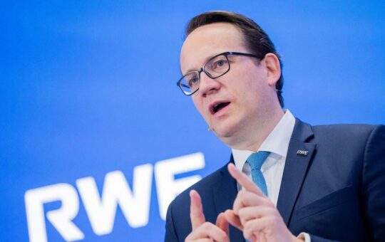 RWE-Chef kritisiert geplanten EU-Gaspreisdeckel