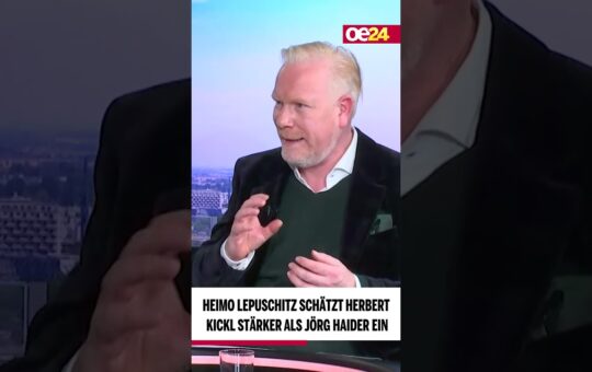 Heimo Lepuschitz schätzt Herbert Kickl stärker als Jörg Haider ein #shorts