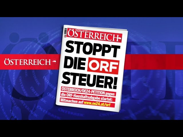 Petition: Stoppt die ORF-Steuer