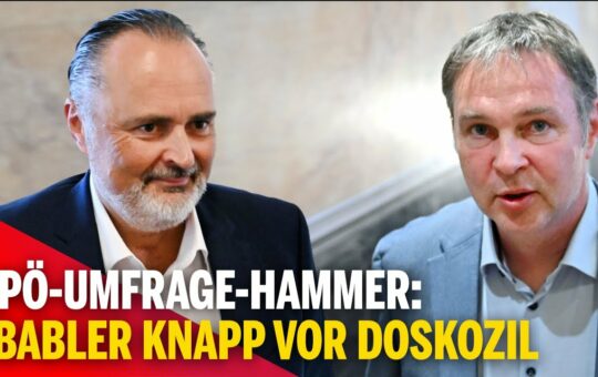 SPÖ-Umfrage-Hammer: Babler knapp vor Doskozil