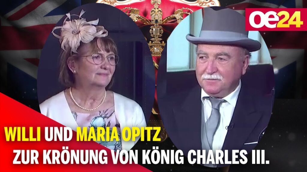 Willi und Maria Opitz zur Krönung von König Charles III.