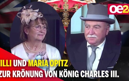 Willi und Maria Opitz zur Krönung von König Charles III.