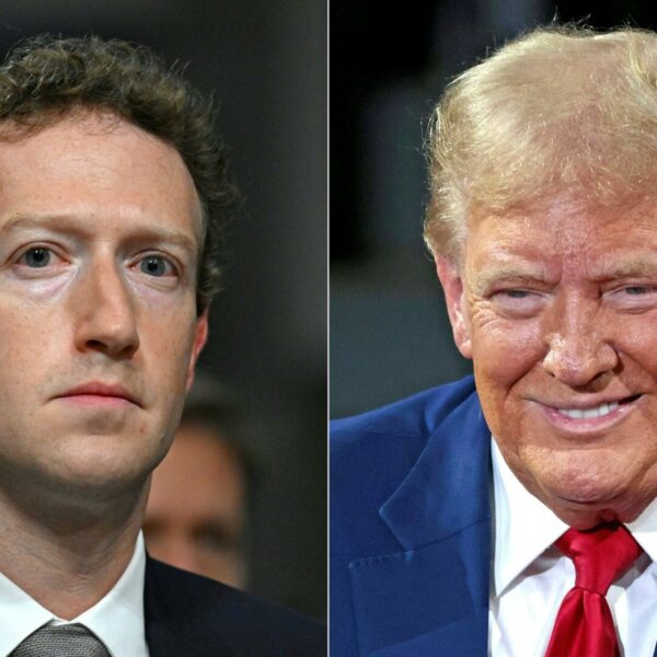 Beziehungsstatus: schwierig – Donald Trump und Mark Zuckerberg
