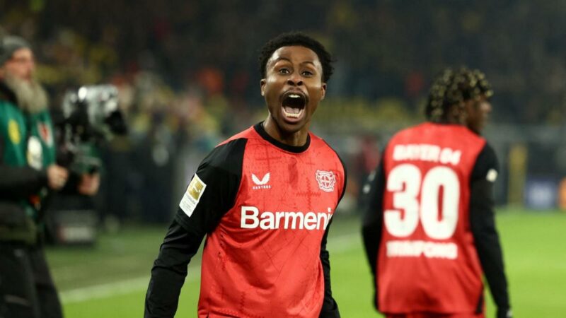 Blitztor nach 25 Sekunden: Leverkusen siegt in Dortmund