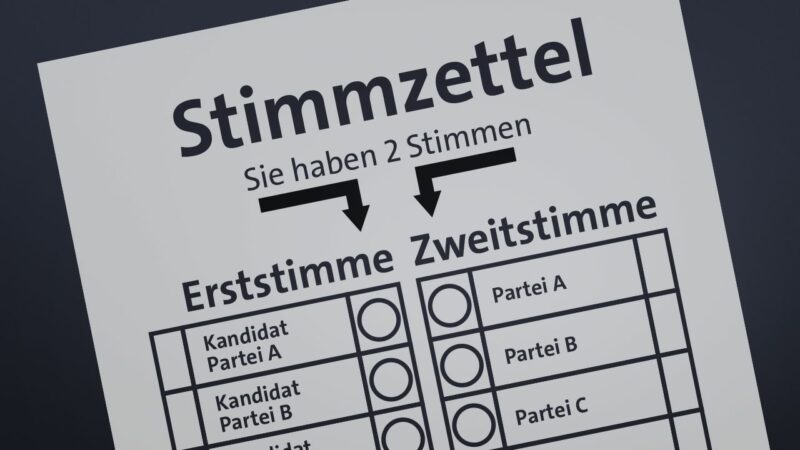 Bundestagswahl: Warum gibt es in Deutschland Erst- und Zweitstimme?
