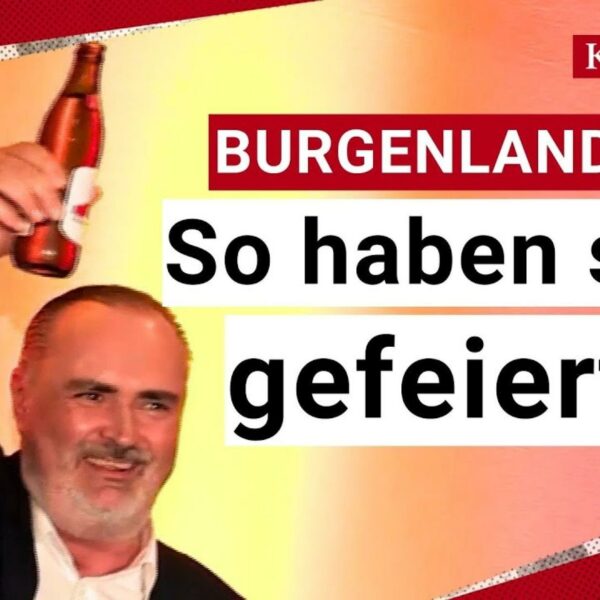 Burgenlandwahl: So feiern die Gewinner