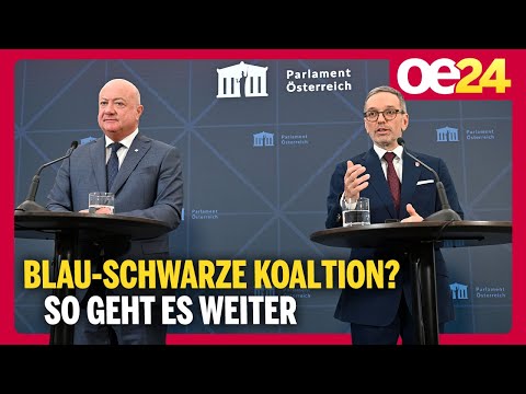 Blau-Schwarze Koaltionsverhandlungen: So geht es weiter