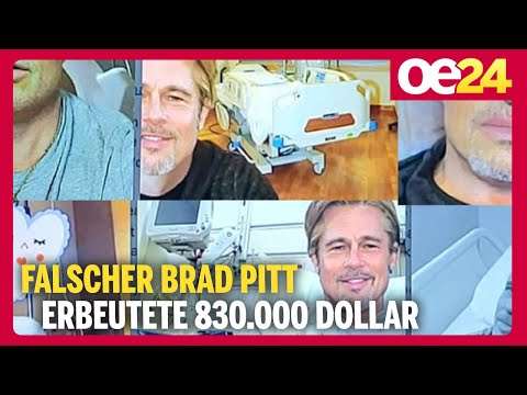 Falscher Brad Pitt erbeutete 830.000 Dollar