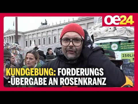 Kundgebung: Forderungsübergabe an Rosenkranz