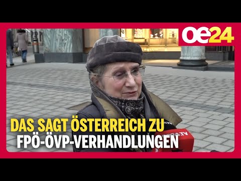 Das sagt Österreich zu FPÖ-ÖVP-Verhandlungen