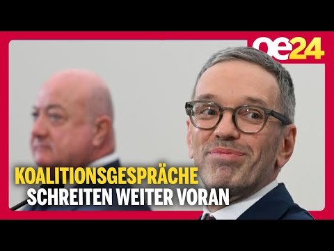 Blau-Schwarze-Koalitionsgespräche schreiten weiter voran