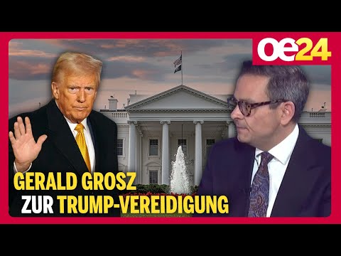 Trump wird heute als neues US-Präsident vereidigt | @geraldgrosz