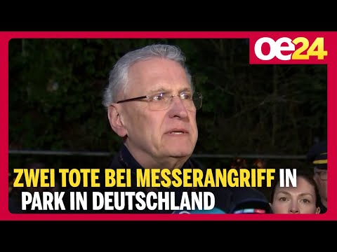 Zwei Tote bei Messerangriff in Park in Deutschland – Afghane festgenommen