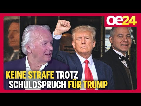 Keine Strafe trotz Schuldspruch für Trump