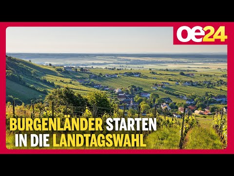 Burgenländer starten in die Landtagswahl