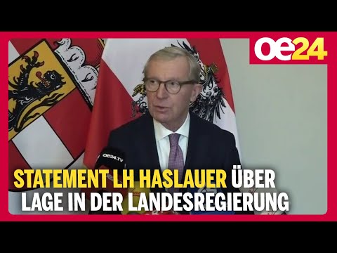 Statement LH Haslauer über Lage in der Landesregierung