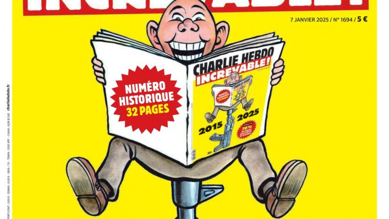 “Nicht tot zu kriegen”: Sonderausgabe von “Charlie Hebdo” zehn Jahre nach Anschlag