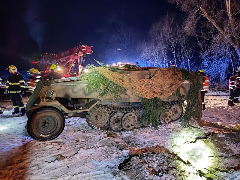 Unfall mit Panzer an oberösterreichischer Grenze: 2 Personen tot