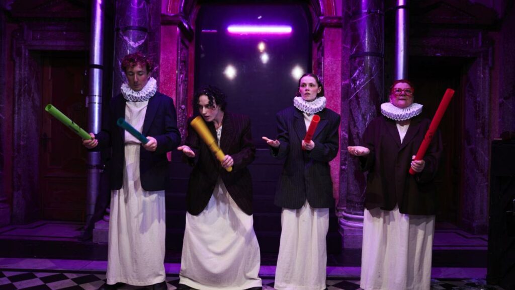 Asyl im Vestibül: Wenn das Theater das wirkliche  Leben zeigt