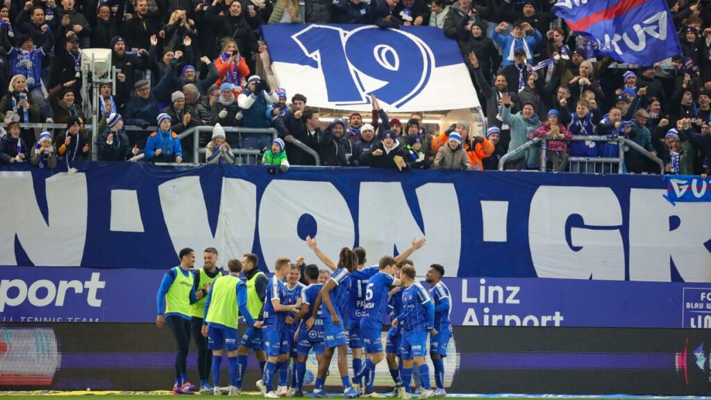 Blau-Weiß Linz verdrängt den LASK aus den Top-6