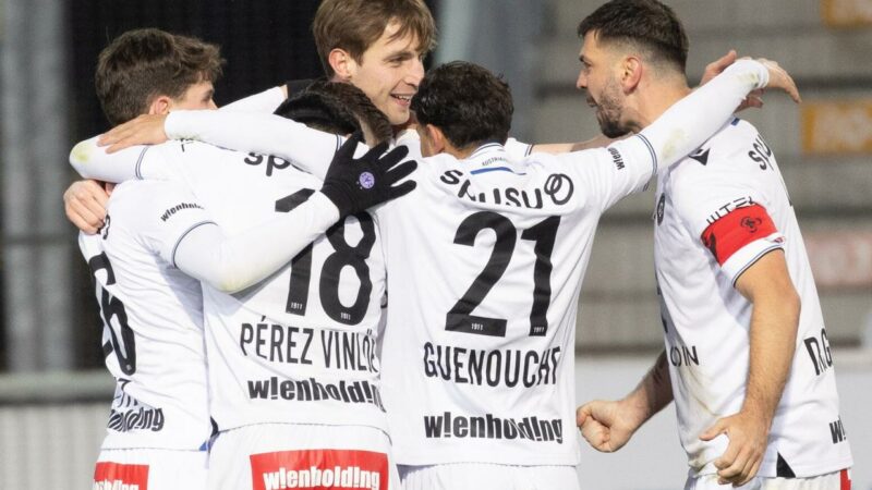 Bundesliga-Rechnung: Geht es nach bisherigen Saisonduellen, wird Austria Meister