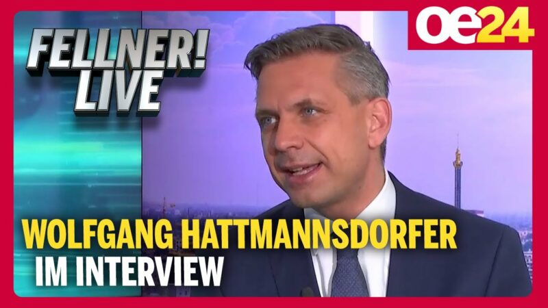 Bundesminister Wolfgang Hattmannsdorfer im Interview | FELLNER! LIVE