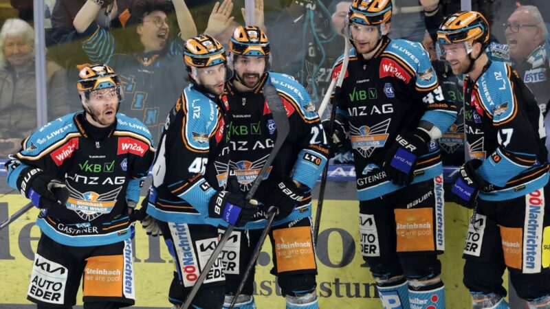 Die Black Wings Linz steigen mit einem Weltrekord ins Eishockey-Semifinale auf