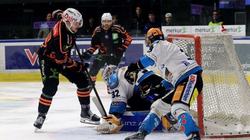Eishockey: Nur Salzburg und Graz stellten in der Serie auf 2:0