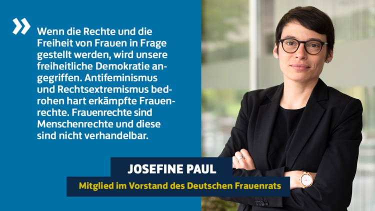 Frauenrechte sind der Gradmesser  für den Zustand von Demokratien