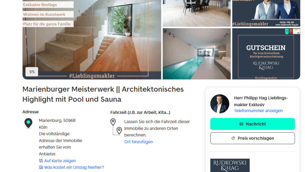 Für 4,5 Mio. Euro: Villa von Bianca und Julian Claßen wird verkauft