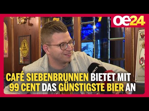 Trotz Teuerung: Café bietet mit 99 Cent das günstigste Bier an | Café Siebenbrunnen