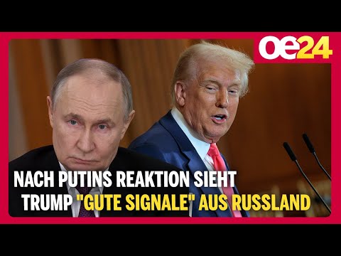 Nach Putins Reaktion sieht Trump “gute Signale” aus Russland