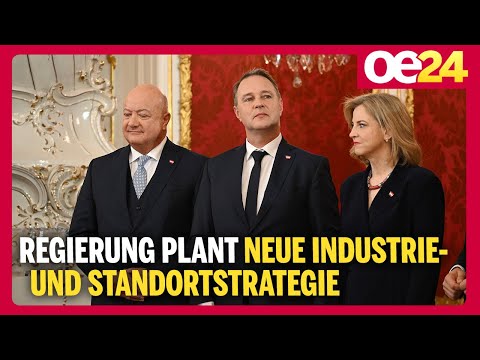 Regierung plant neue Industrie- und Standortstrategie