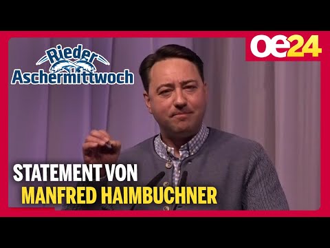 Manfred Haimbuchner | Politischer Aschermittwoch der FPÖ