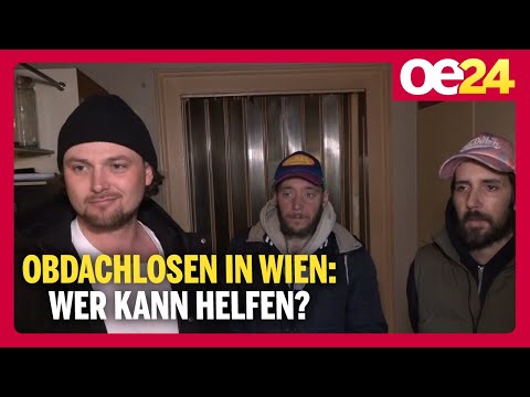 Obdachlosen in Wien: Wer kann helfen? | Mario Orth, Sidney & Michael