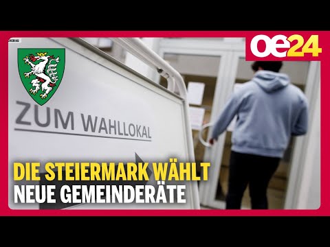 Die Steiermark wählt neue Gemeinderäte