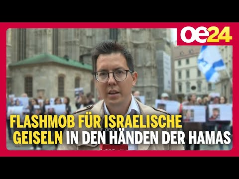 Flashmob: “Bring Them Home” vor Stephansplatz