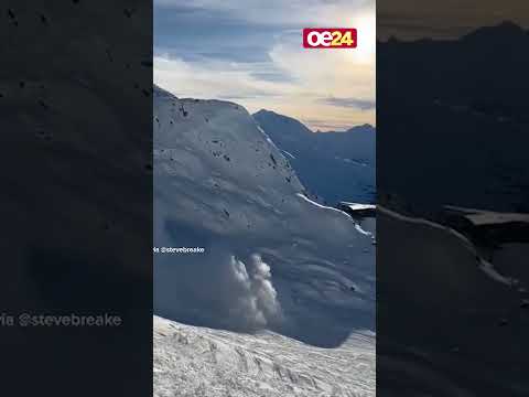 Lawine in Tirol: 2 Personen stürzten offenbar in Gletscherspalte