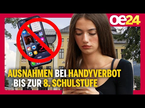 Ausnahmen bei Handyverbot bis zur 8. Schulstufe