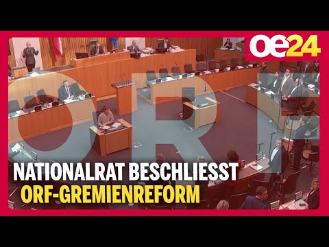 Nationalrat beschließt ORF-Gremienreform