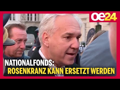 Nationalfonds: Rosenkranz kann ersetzt werden