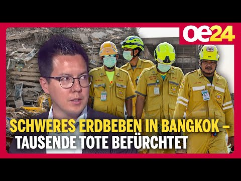 Schweres Erdbeben in Bangkok – Tausende Tote befürchtet