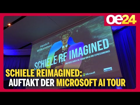 Schiele Reimagined: Auftakt der Microsoft AI Tour