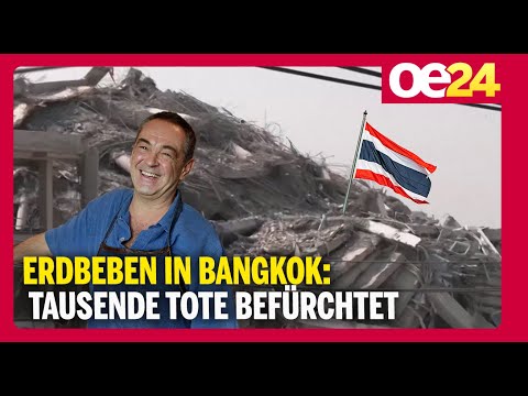 Nikolaus Prachensky spricht über Erdbeben in Bangkok