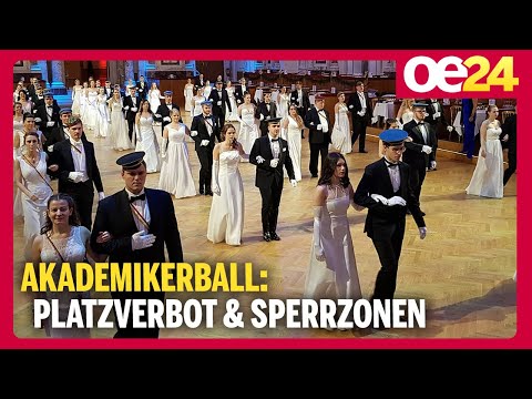 Akademikerball: Platzverbot & Sperrzonen beim Heldenplatz
