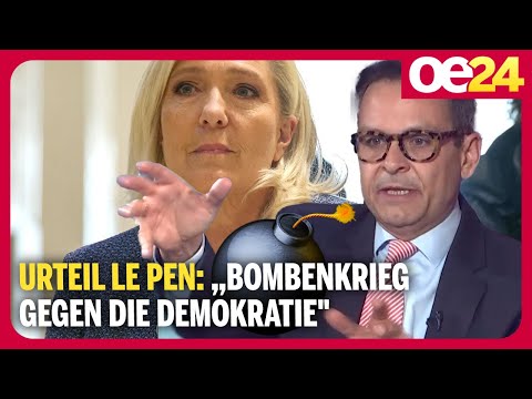 “Ein Bombenkrieg gegen die Demokratie” | @geraldgrosz  über Urteil im Prozess gegen Le Pen