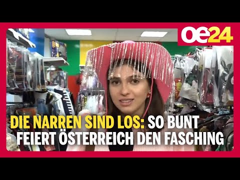 Die Narren sind los: So bunt feiert Österreich den Fasching